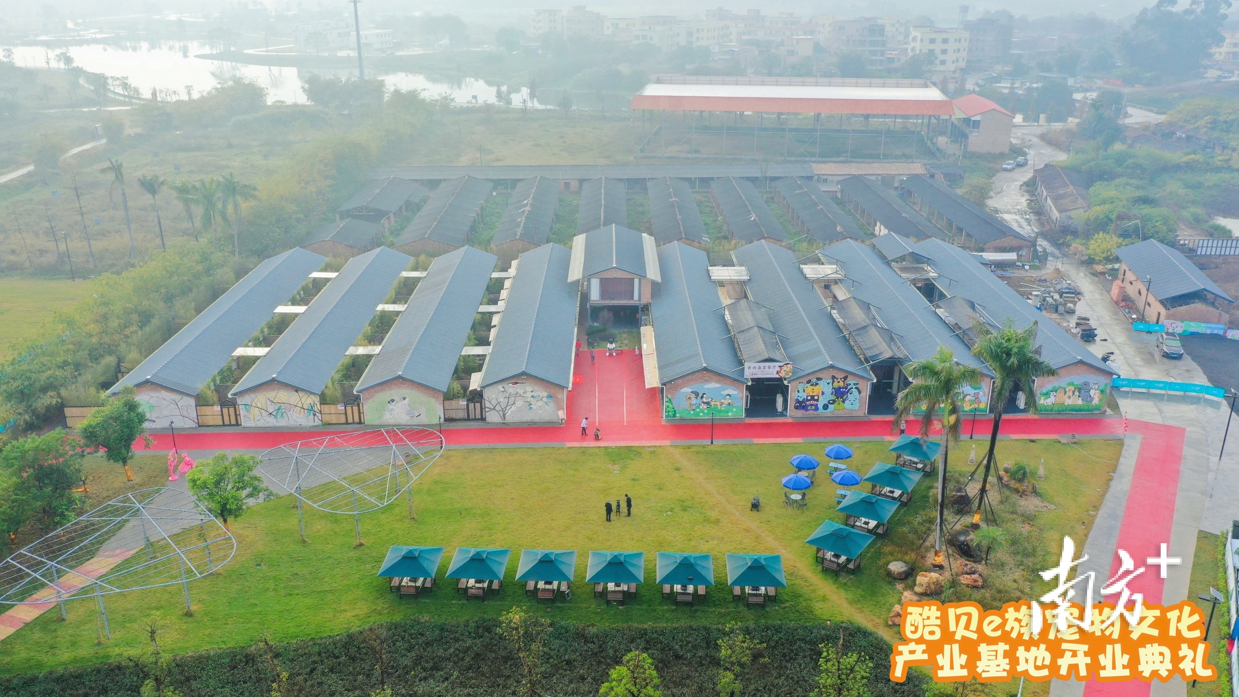 酷贝e族宠物文化产业基地坐落于乐平镇大同湖生态示范区。.jpg
